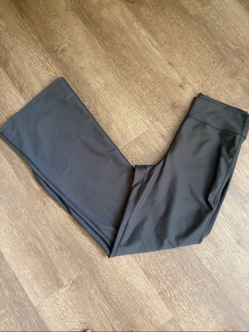 Old Navy graphite extra high rise Powersoft Flare Leggings